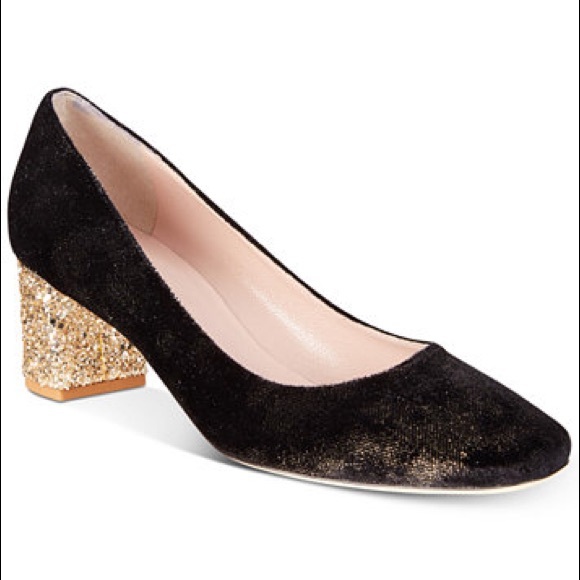 kate spade sparkle heels